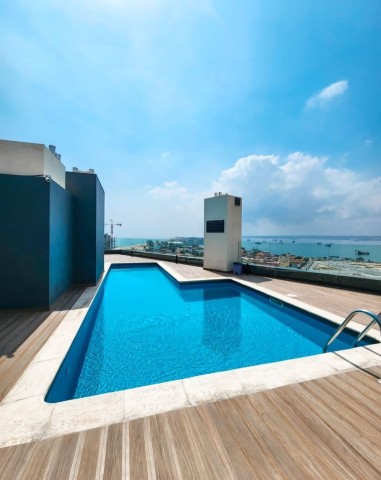 A Venda Loft, no edifício Ocean Corner, Ilha de Luanda.
