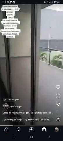 A Venda Salão aluguer Condomínio Horizonte Morro Bento