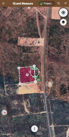A Venda Terreno na área industrial